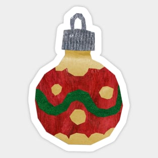 Bauble - Trad small Sticker